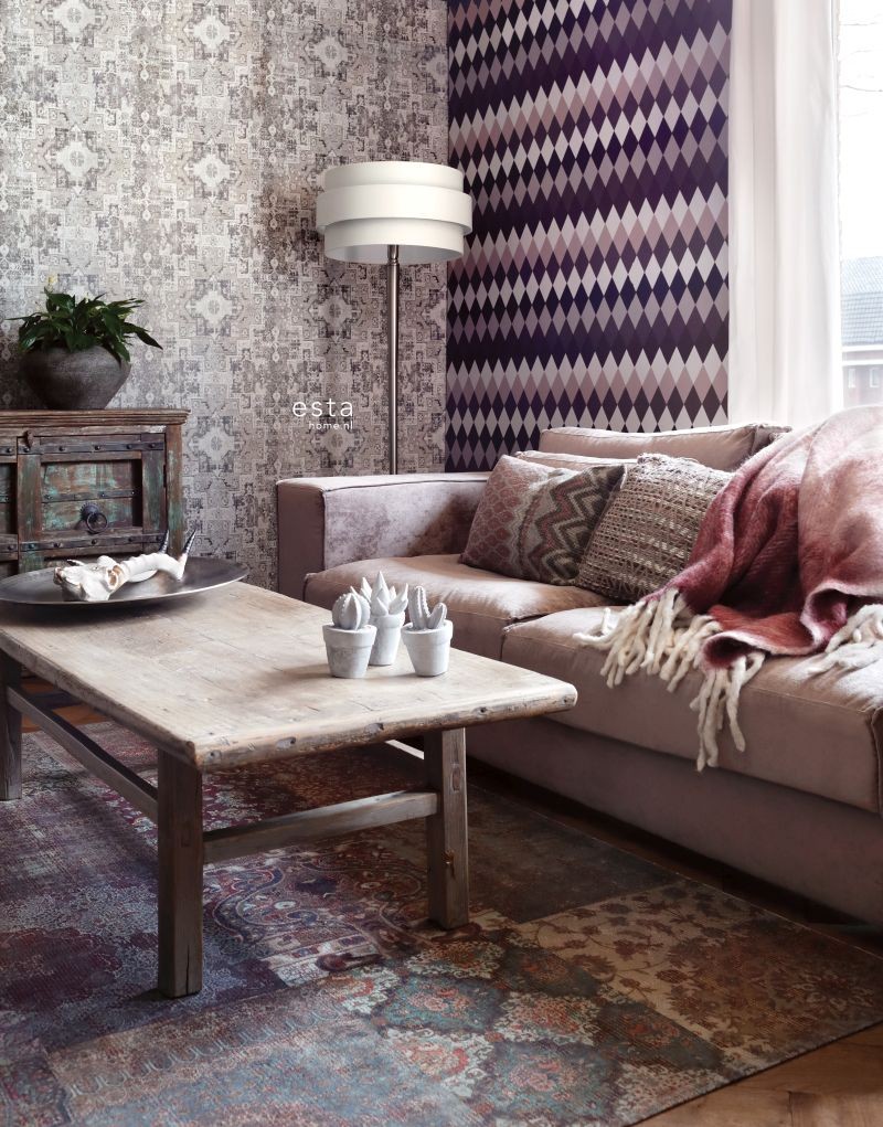 Styling ID tips en trends Creëer jouw Bohemian Style behang BOHO oosterse kleuren