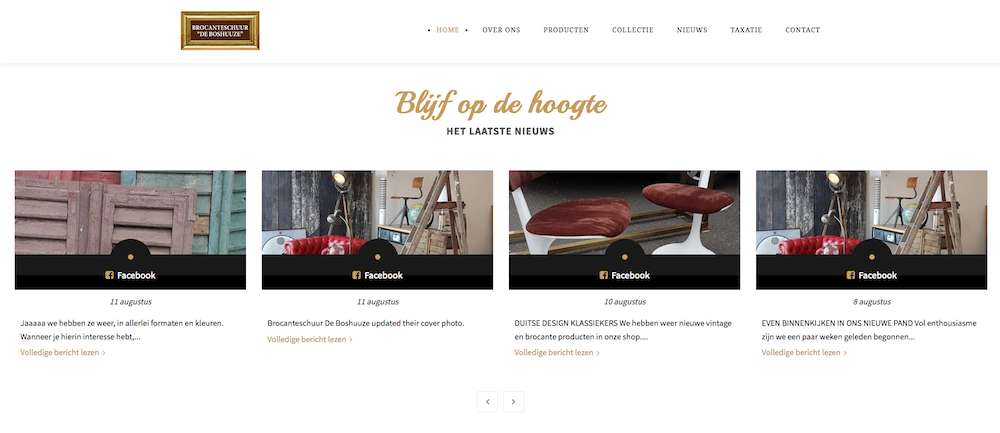 Media Partner van Brocanteschuur "de Boshuuze" facebook