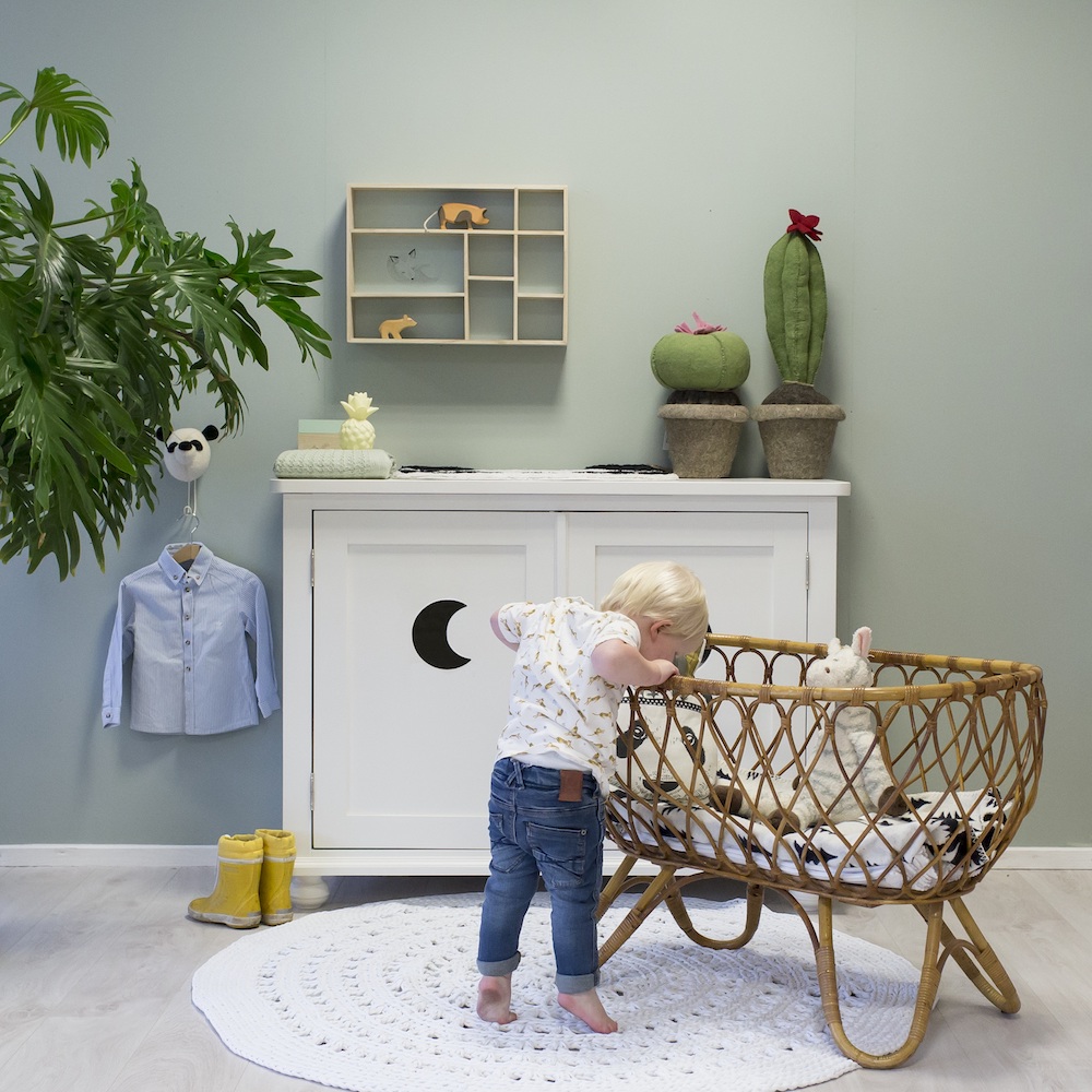 Styling ID Tips&trends Stijlvolle kinderkamers in pasteltinten commode camilla collection
