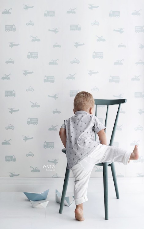 Behangcollectie little Bandits jongen
