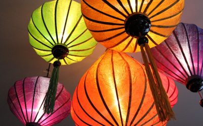 De sfeer van een lampion