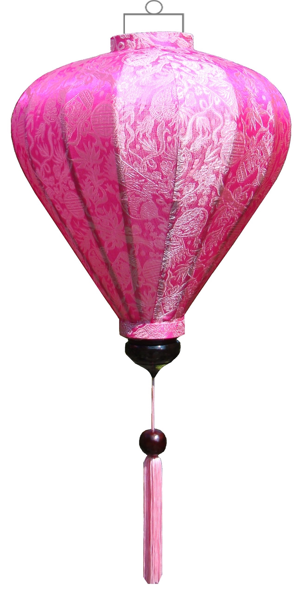 De sfeer van een lampion handgemaakte roze lampionnen
