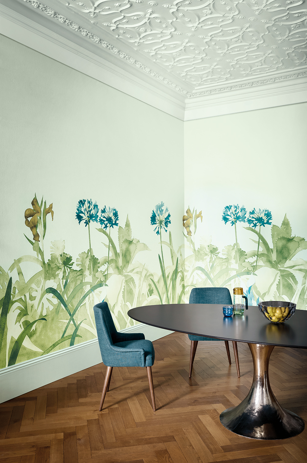 Styling ID tips en trends Verleidelijke behangserie van Paint & Paper Library Tresco_Aloe_Walk