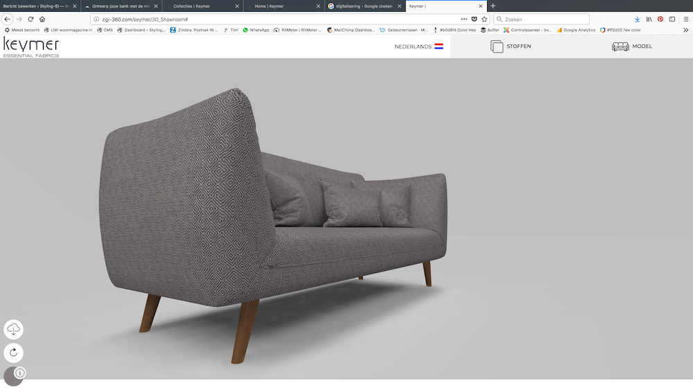 Styling ID tips & trends Ontwerp jouw bank met de meubelstoffen van Keymer 5
