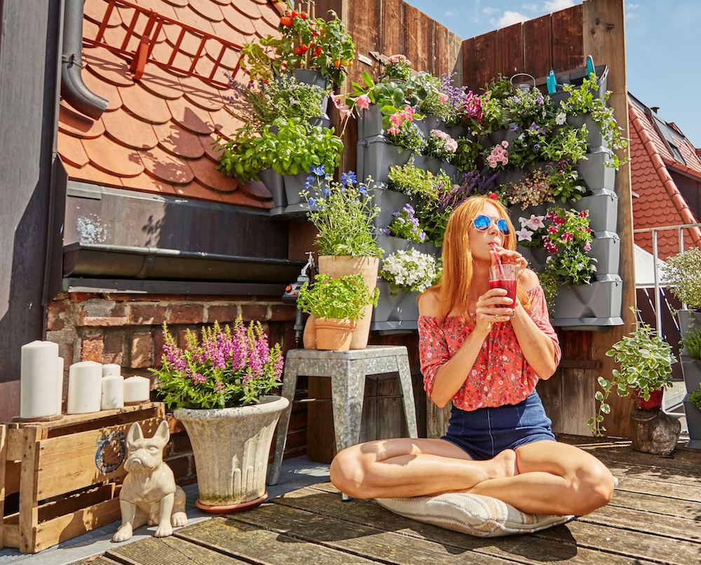 Styling ID Tips & Trends Verticaal tuinieren in een kleine tuin of balkon NatureUp Gardena
