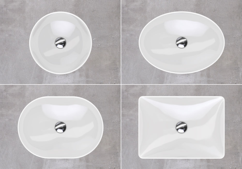Styling ID Tips & Trends Welke vorm kies jij in de badkamer? VariForm Washbasin geometries