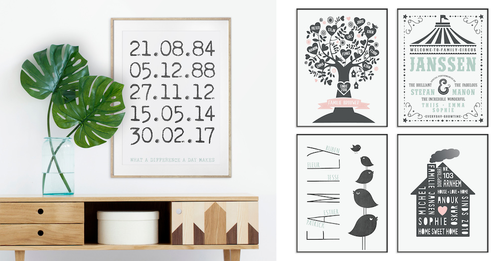 Styling ID Tips en Trends Hippe stamboom poster 4