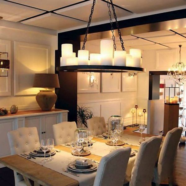 Styling ID Tips en Trends Creeer een warme sfeer met deze landelijke verlichting exclusieve-hanglamp-kaarsen-led-rond-met-ketting