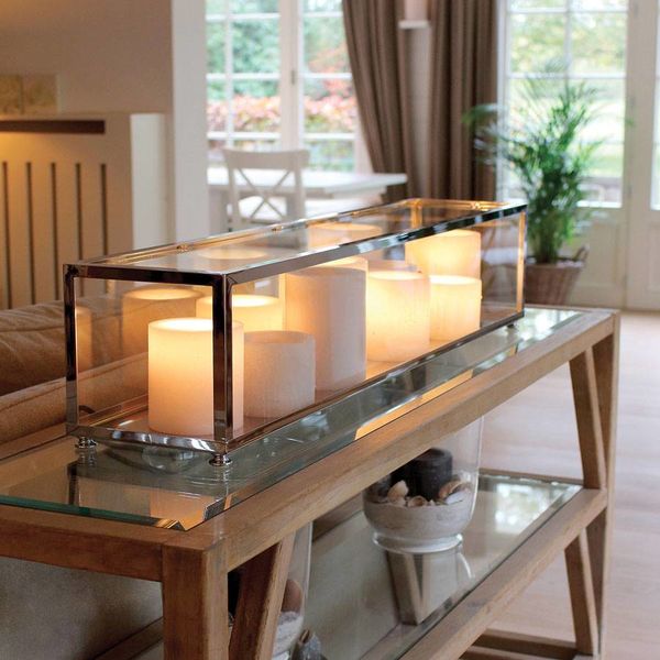 Styling ID Tips en Trends Creeer een warme sfeer met deze landelijke verlichting exclusieve-tafellamp-kaarsen-led-landelijk-100-125