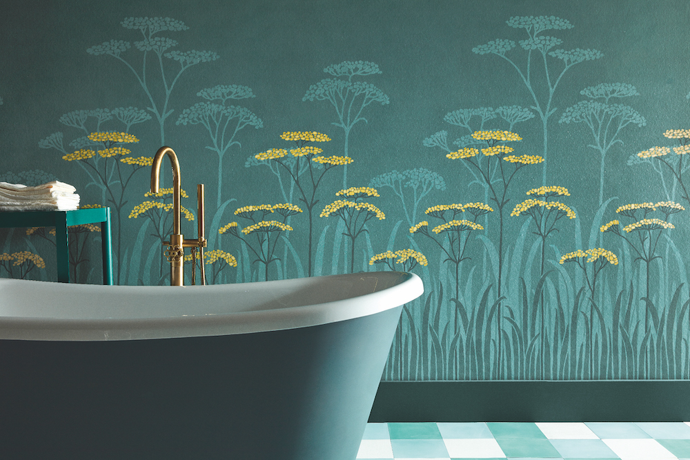 Styling ID Tips en Trends Little Greene behangcollectie: The National Trust Papers Achillea_Aurora
